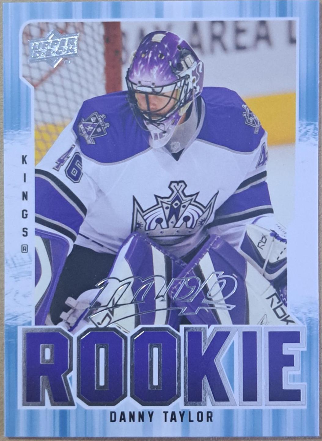 Danny Taylor #344 2008 Upper Deck MVP Hockey