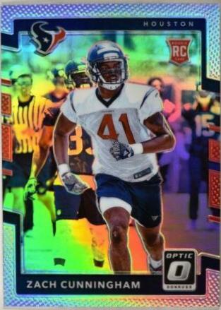 Zach Cunningham #103 Football Cards 2017 Panini Donruss Optic
