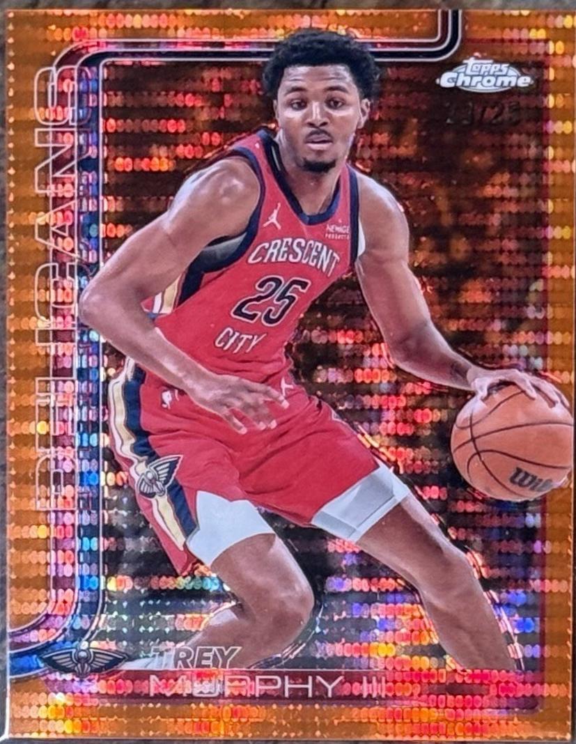 Trey Murphy III [Pulsar Orange Refractor] #104 Prices | 2025 Topps
