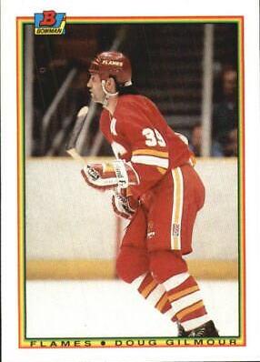 Doug Gilmour #96 Hockey Cards 1990 Bowman