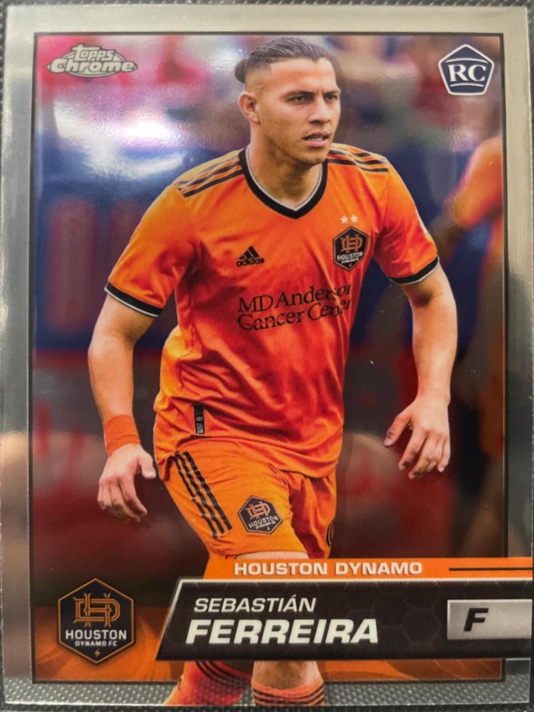 Sebastian Ferreira #199 Soccer Cards 2023 Topps Chrome MLS