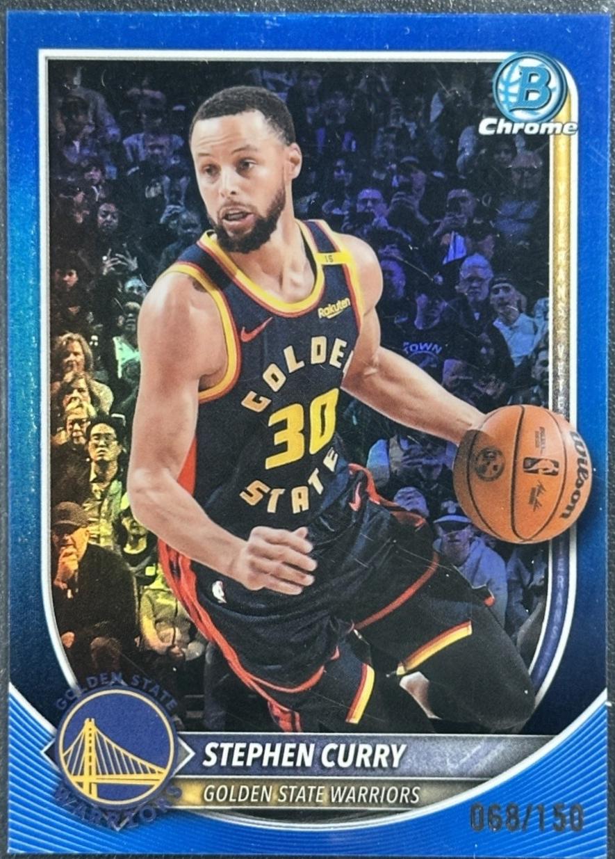 Stephen Curry [Blue Refractor] #BCV-115