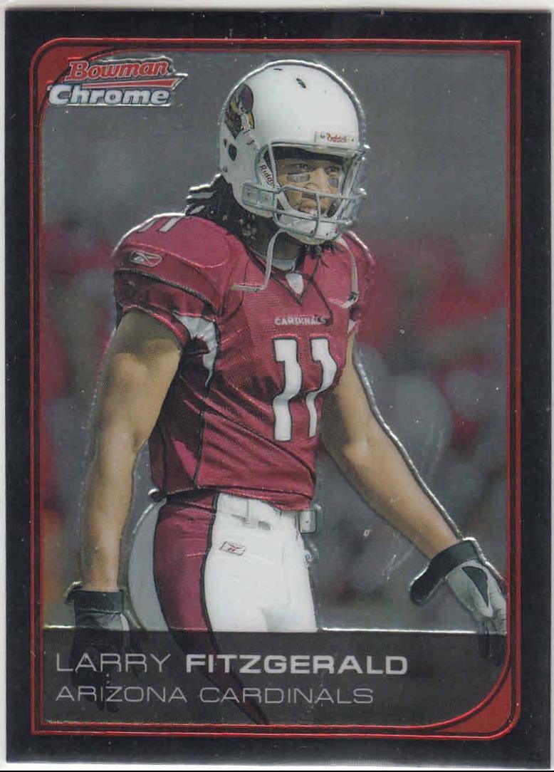 Larry Fitzgerald #194 Football Cards 2006 Bowman Chrome