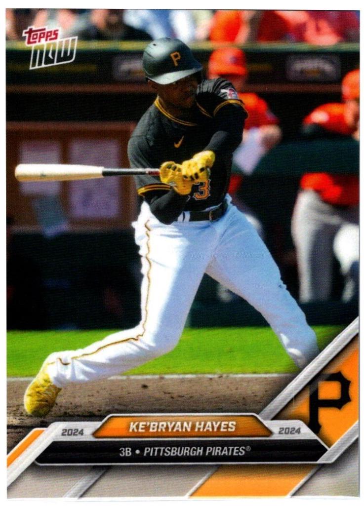 Ke'Bryan Hayes #OD-234 2024 Topps Now Road To Opening Day Baseball