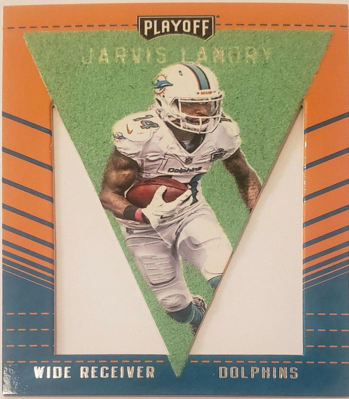 Jarvis Landry #47 Football Cards 2016 Panini Playoff Pennants