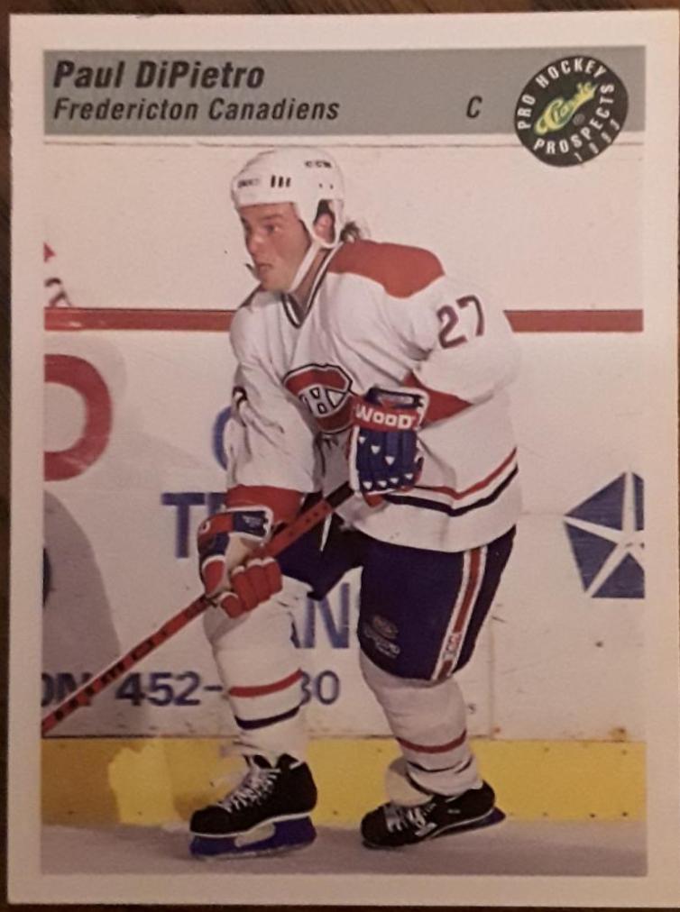 Paul DiPietro #104 Hockey Cards 1993 Classic Pro Prospects