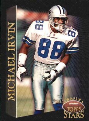 Michael Irvin #13 Football Cards 1997 Topps Stars