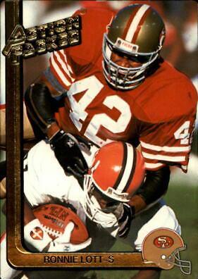 Ronnie Lott #245 Football Cards 1991 Action Packed