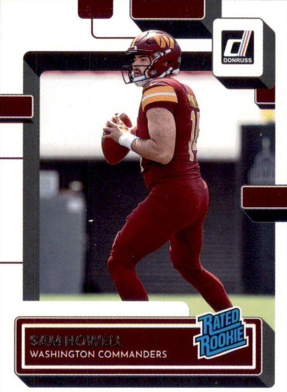 Sam Howell #305 Football Cards 2022 Panini Donruss