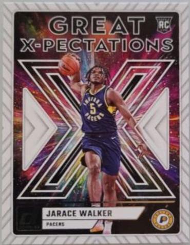 Jarace Walker #5 Basketball Cards 2023 Panini Donruss Great X Pectations