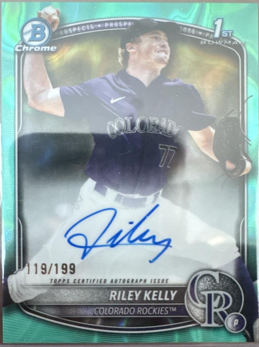 Riley Kelly [Aqua Lava Refractor] #CPA-RK