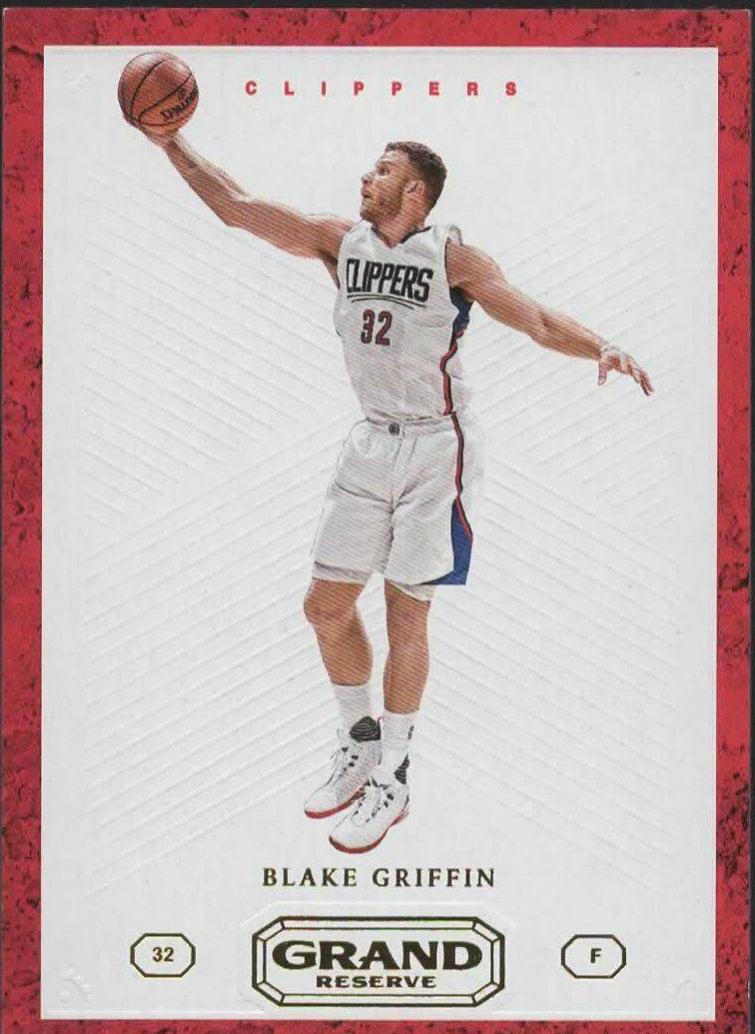 Blake Griffin #16 Basketball Cards 2016 Panini Grand Reserve
