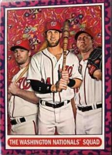 Daniel Murphy, Bryce Harper, Max Scherzer