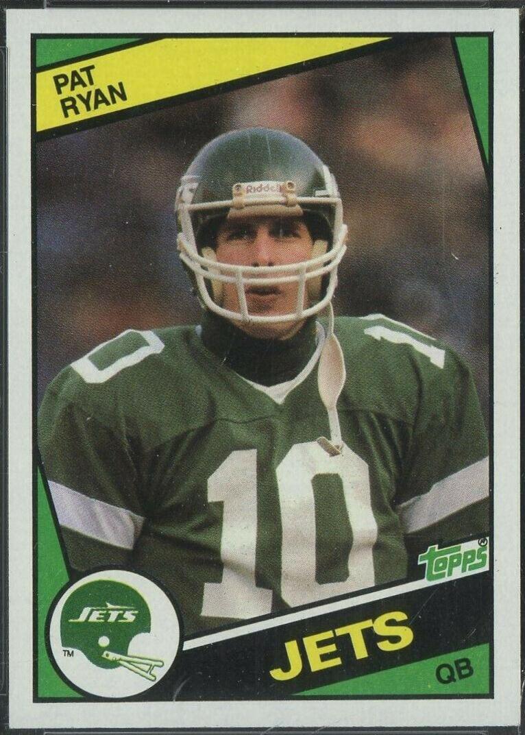 Pat Ryan #156 Football Cards 1984 Topps