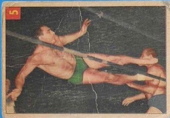 Argentina Rocca #5 Wrestling Cards 1954 Parkhurst