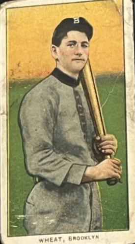 Zack Wheat #NNO Baseball Cards 1909 T206 Sovereign 460