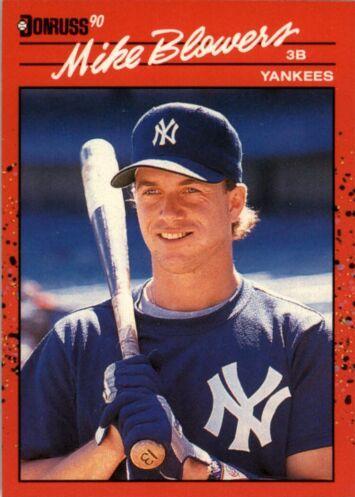 Mike Blowers #656 Baseball Cards 1990 Donruss