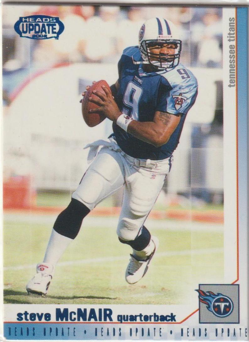 Steve McNair #169 2002 Pacific Heads Up Update Football