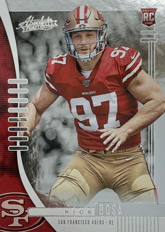 Nick Bosa #131 Football Cards 2019 Panini Absolute
