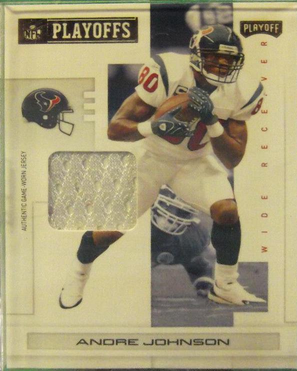 Andre Johnson #3 Football Cards 2006 Playoff NFL Playoffs