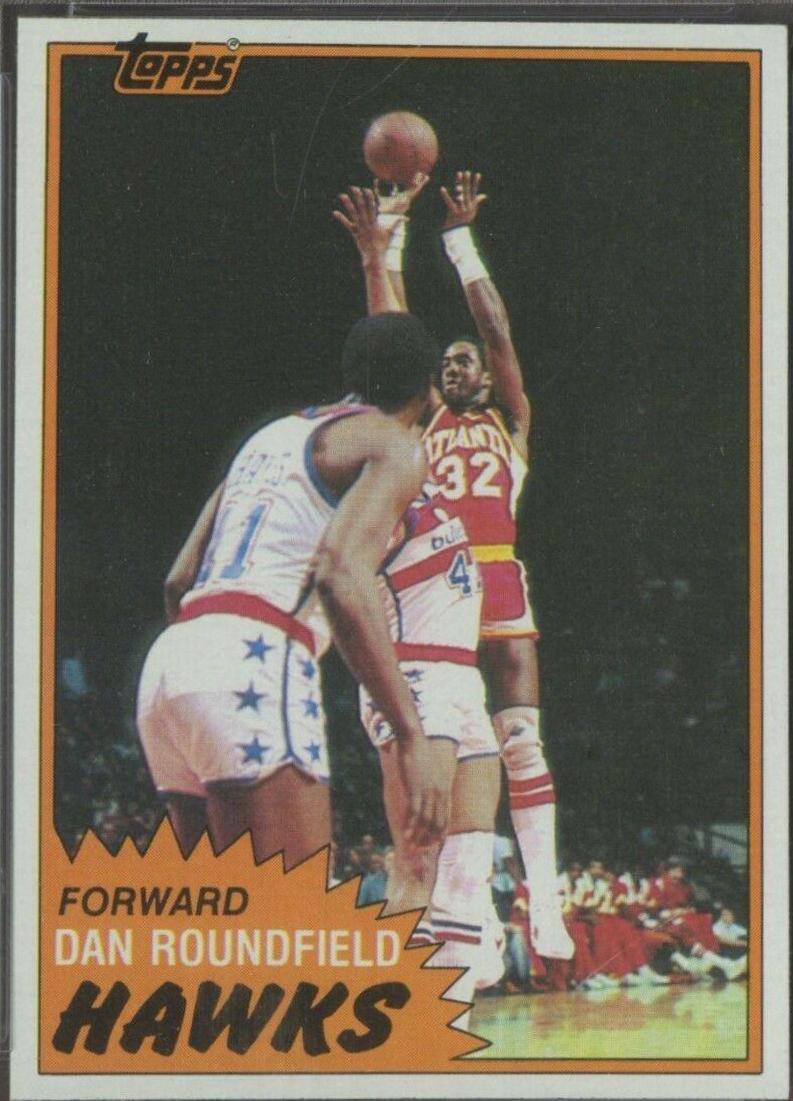 Dan Roundfield #2 Basketball Cards 1981 Topps