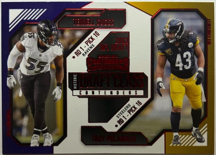 Terrell Suggs / Troy Polamalu [Red] #20