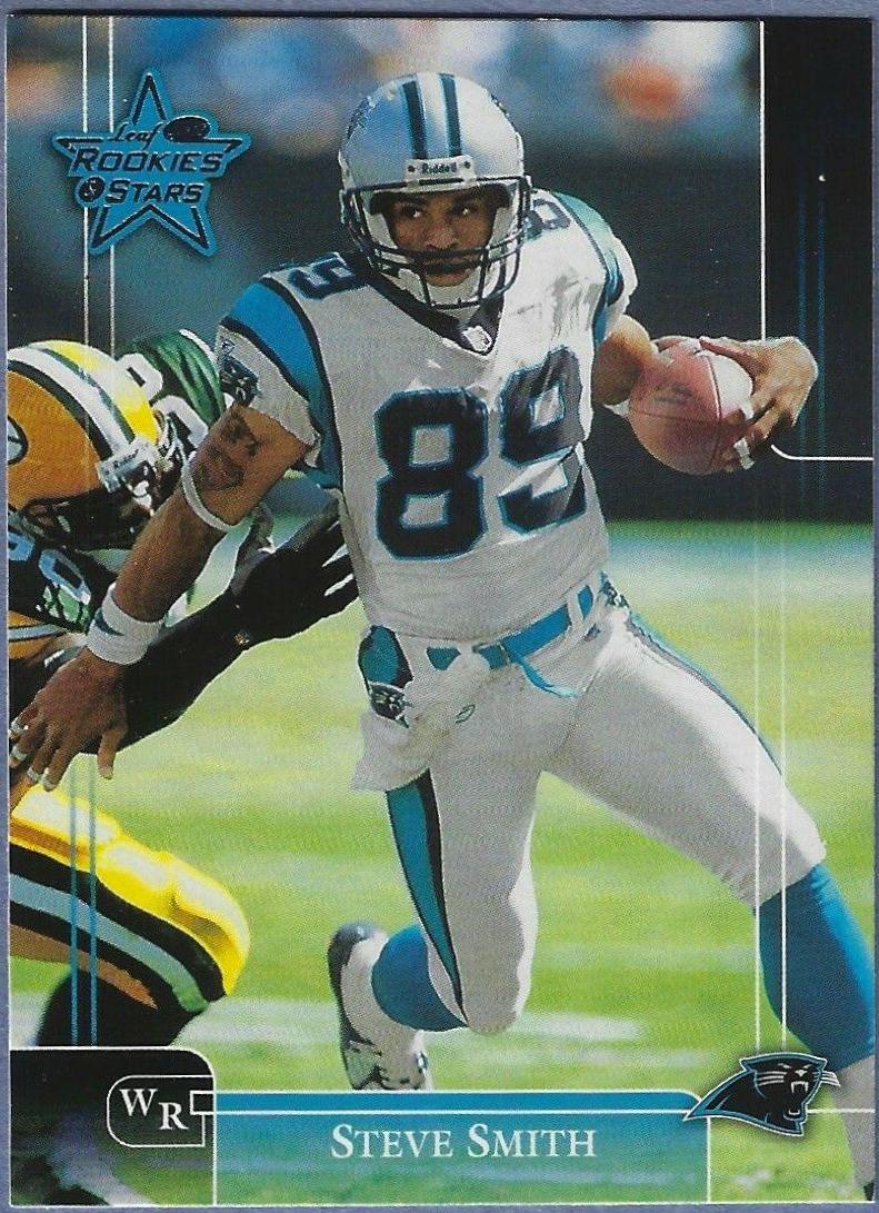 Steve Smith #12 Football Cards 2002 Leaf Rookies & Stars