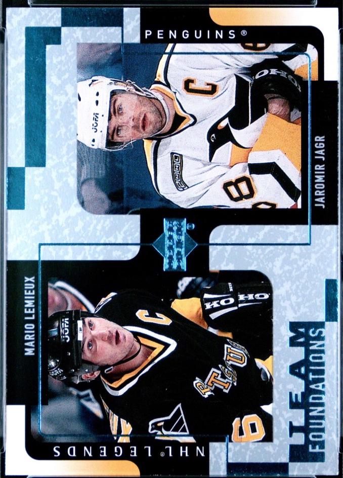Mario Lemieux / Jaromir Jagr #108 2000 Upper Deck Legends Hockey