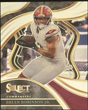 Brian Robinson Jr. #294 Football Cards 2023 Panini Select