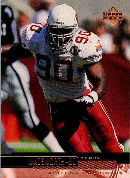 Andre Wadsworth #6 Football Cards 1999 Upper Deck