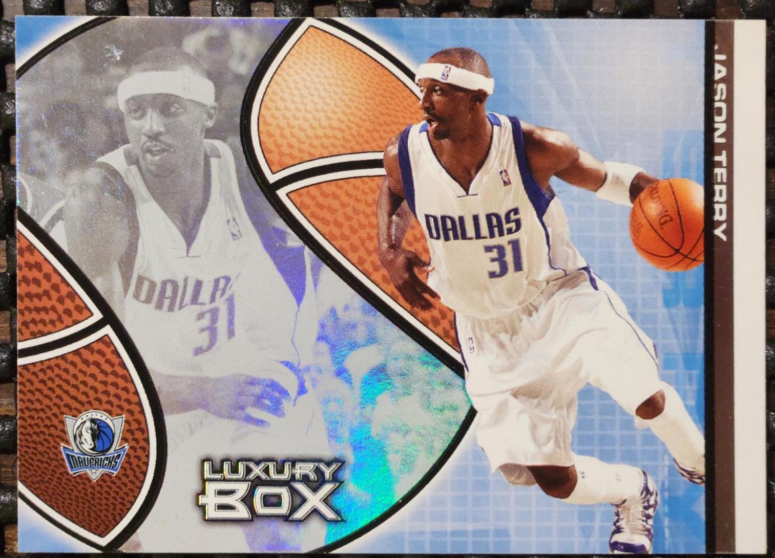 Jason Terry #16 Basketball Cards 2005 Topps Luxury Box