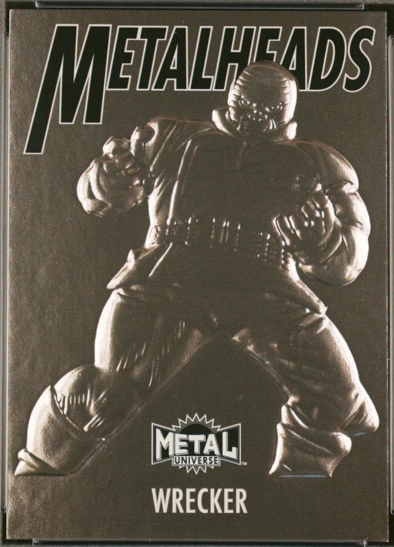 Wrecker #MH-2 2024 SkyBox Metal Universe Avengers Metalheads