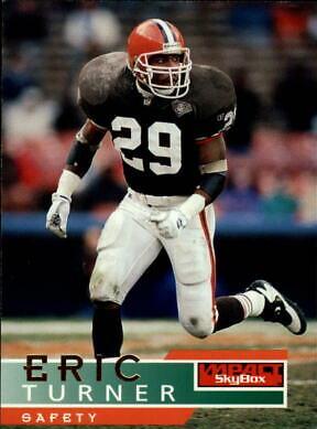Eric Turner #33 Football Cards 1995 Skybox Impact