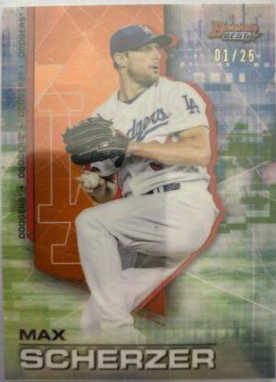 Max Scherzer [Orange Refractor] #53