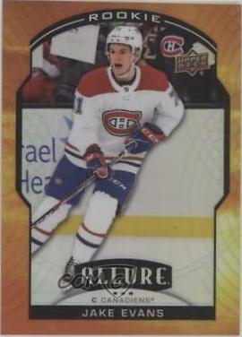 Jake Evans #76 Hockey Cards 2020 Upper Deck Allure