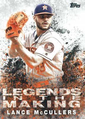 Lance McCullers #LITM-14 Baseball Cards 2018 Topps Update Legends in the Making