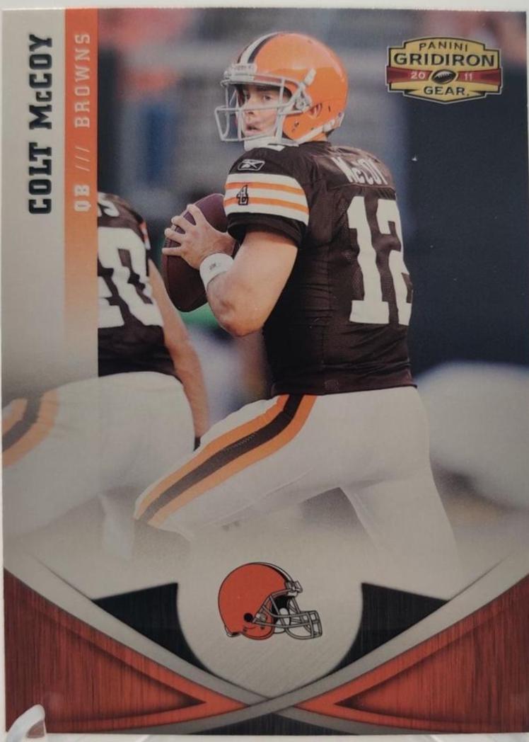 Colt McCoy #29 Football Cards 2011 Panini Gridiron Gear