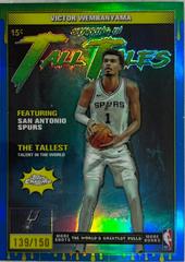 Victor Wembanyama [Refractor Blue] #TT-4 Prices | 2025 Topps