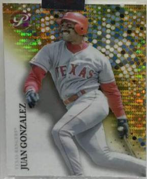 Juan Gonzalez [Encased Gold Refractor] #75