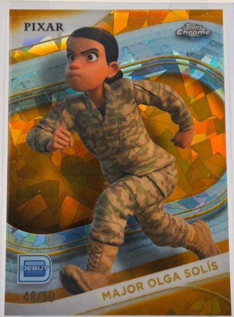 Major Olga Solis [Gold Sapphire Refractor] #136