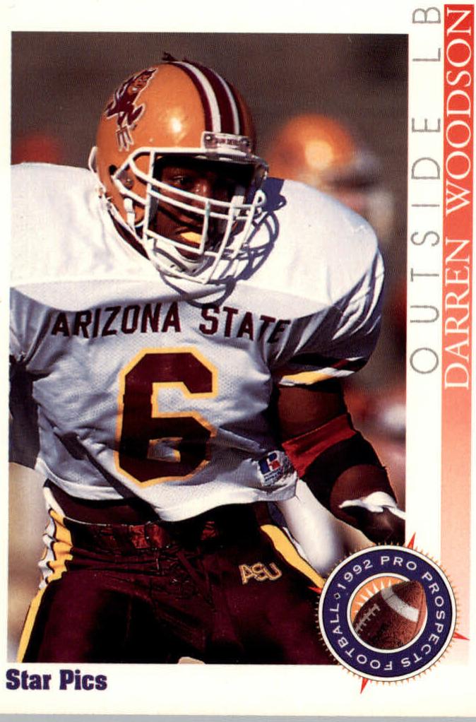 Darren Woodson #29 1992 Star Pics Football