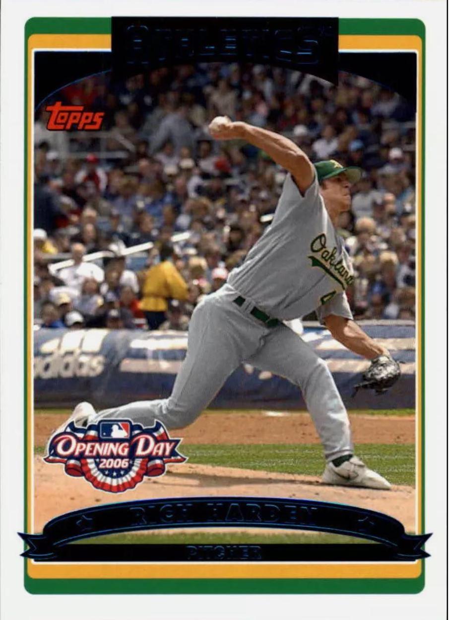 Rich Harden #88 2006 Topps Opening Day Baseball
