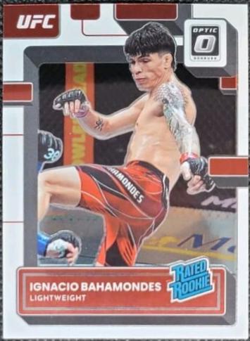 Ignacio Bahamondes #134 Ufc Cards 2023 Panini Donruss Optic UFC