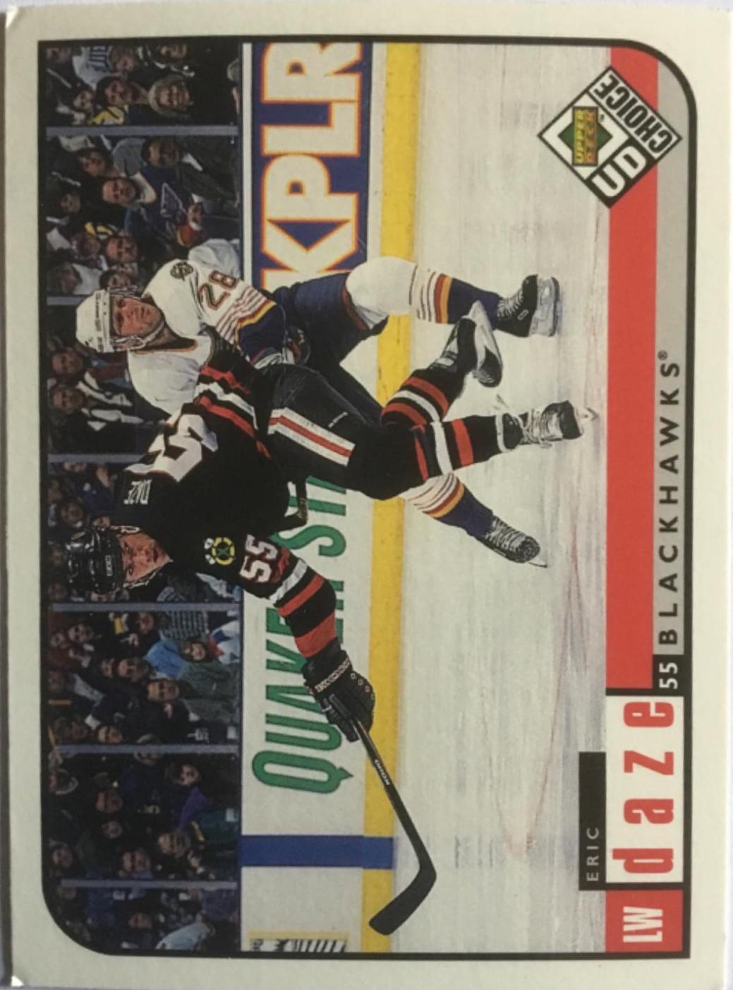 Eric Daze #45 Hockey Cards 1998 Upper Deck