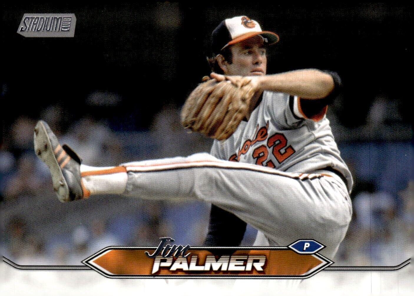 Jim Palmer #43 Baseball Cards 2024 Topps Stadium Club