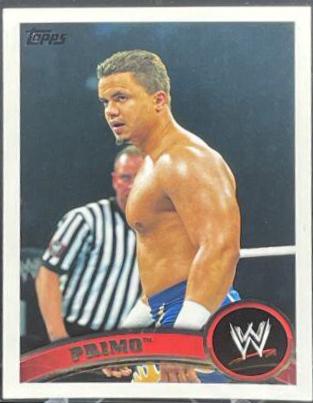 Primo #7 Wrestling Cards 2011 Topps WWE