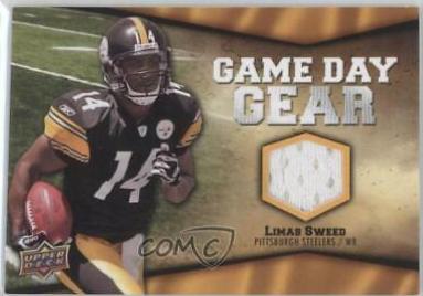 Limas Sweed #NFL-LS Football Cards 2009 Upper Deck Game Day Gear