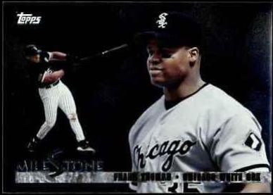 Frank Thomas #MS10 Baseball Cards 1998 Topps Milestones