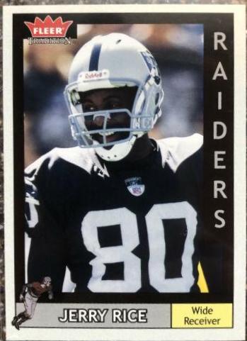 Jerry Rice #2 Football Cards 2003 Fleer Tradition