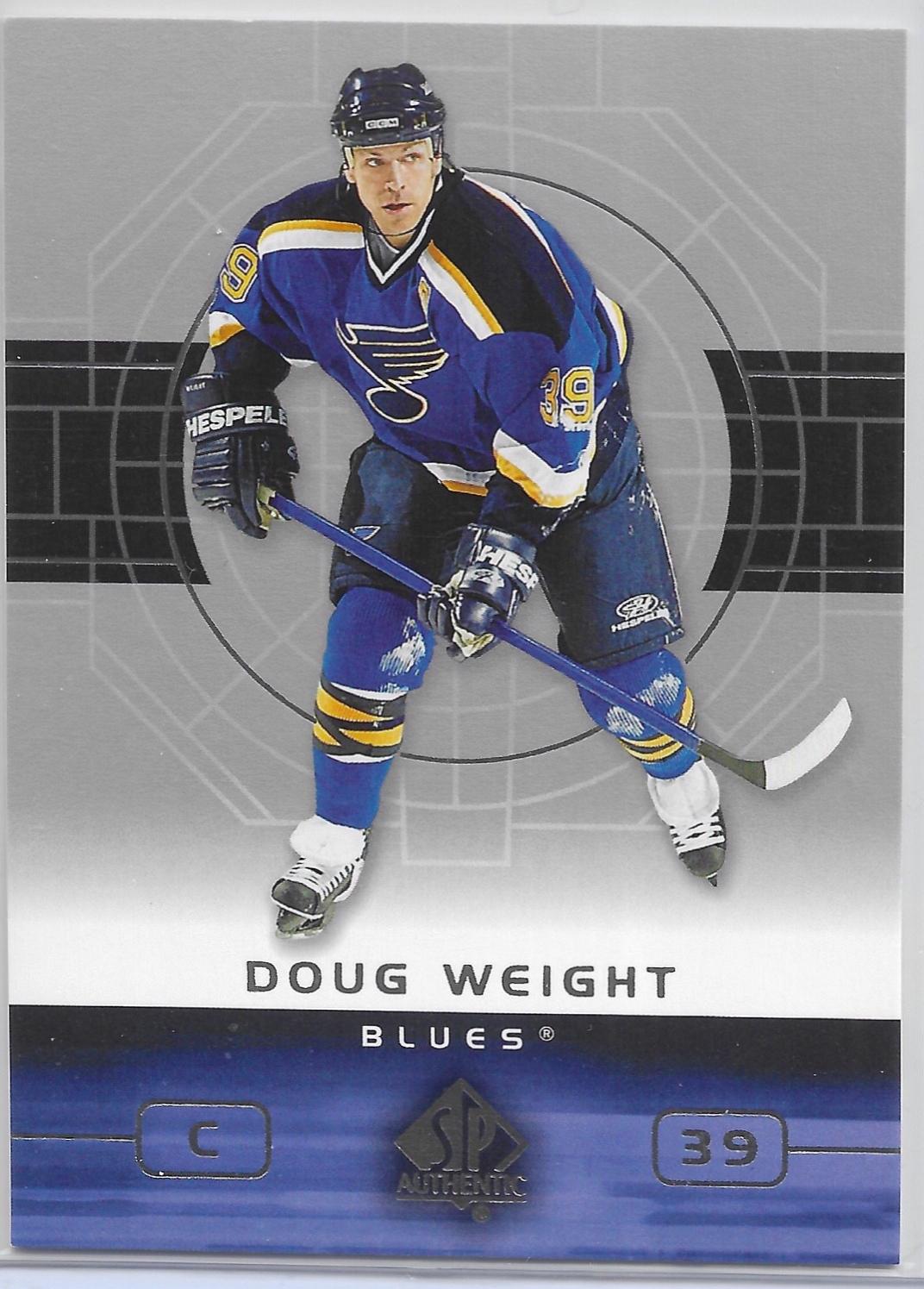 Doug Weight #77 2002-03 SP Authentic Hockey